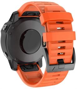 img 4 attached to IMAYCC Quick-Fit Fenix 6 Watch Band GPS, Finders & Accessories