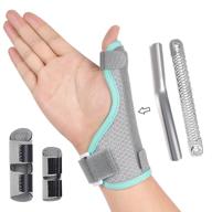 👍 simnoble thumb stabilizer brace + 2 trigger finger splint set: reversible thumb & wrist support and finger straightener for pain relief, arthritis, tendonitis, sprains, carpal tunnel - enhance seo логотип