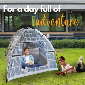 img 2 attached to Палатка Детский игровой домик на открытом воздухе Складная на день рождения