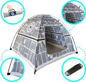 img 1 attached to Палатка Детский игровой домик на открытом воздухе Складная на день рождения