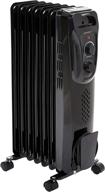 🔥 black indoor portable radiator heater by amazon basics: a top choice for efficient heating logo