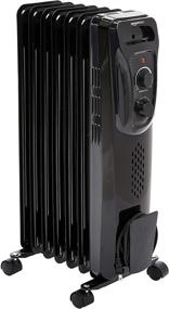 img 4 attached to 🔥 Black Indoor Portable Radiator Heater by Amazon Basics: A Top Choice for Efficient Heating