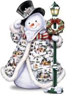 airdea diy 5d snowman diamond painting kit: fun christmas art craft for kids & adults - full drill, round, cross stitch embroidery - canvas home wall decor - 30x40cm logo