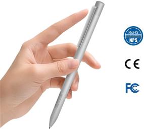 img 3 attached to 🖊️ SEO Optimized Stylus Pen for Microsoft Surface - SkyMirror Magnetic Digital Pen | Compatible with Surface Pro X/7/6/5/4/3, Surface Book 3/2/1, Surface Go, Surface Laptop | 1024 Pressure Sensitivity (Sliver)