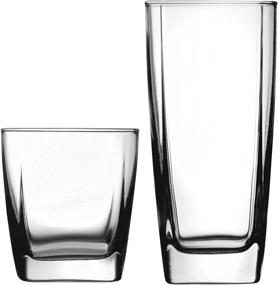 img 1 attached to 🍶 Optimized Anchor Hocking 16-Piece Drinking Glassware Set