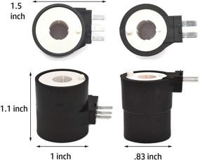 img 3 attached to 🔥 DR Quality Parts - Premium Replacement Part: Exact Fit Dryer Gas Valve Ignition Solenoid Coil Kit 279834