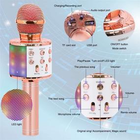 img 3 attached to 🎤 CYY Christmas Bluetooth Wireless Microphone