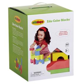 img 3 attached to Edushape Educolor Building Blocks: Enhance Learning Through Play