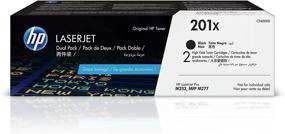 img 4 attached to High Yield HP 201X CF400XD Toner Cartridges - Black for HP Color LaserJet Pro M252dw, M277 Series