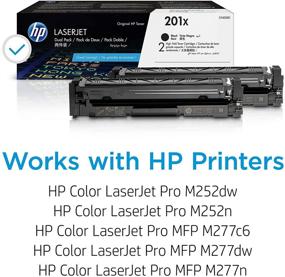 img 3 attached to High Yield HP 201X CF400XD Toner Cartridges - Black for HP Color LaserJet Pro M252dw, M277 Series