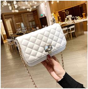 img 2 attached to 👜 Designer Leather Crossbody Handbags & Wallets with Shoulder Strap for Women - Fashionable & Functional