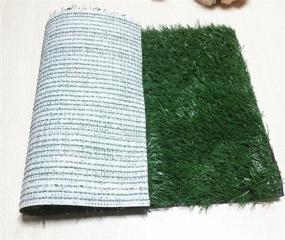 img 1 attached to 🐾 GOLDEN MOON Grass Pee Pad: Premier Artificial Turf Pet Potty Trainer and Replacement Pet Grass Mat for Indoor and Outdoor Use