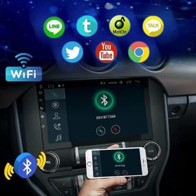 img 1 attached to 📲 Улучшите свой Ford Mustang с автомагнитолой на Android 10, Bluetooth, WiFi, навигацией, 2 ГБ ОЗУ 32 ГБ ПЗУ