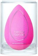 original pink beautyblender makeup sponge for flawless liquid foundation, powder, and cream blending. professional streak-free application blend, vegan, cruelty-free. made in the usa logo