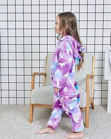 img 2 attached to 🦄 Halloween Sleepwear: Riverchan Unicorn Pajamas