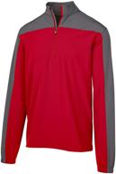 mizuno sleeve batting jacket red shade logo