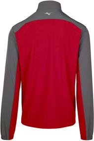 img 3 attached to Mizuno Sleeve Batting Jacket Red Shade