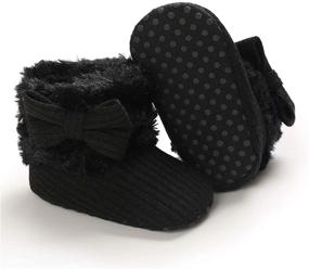 img 2 attached to Stay Warm and Stylish: TIMATEGO Winter Boys' Shoes for Infant and Toddlers