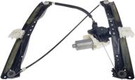 dorman 748-508 power window motor and regulator assembly - front driver side - compatible with select chrysler, dodge, and ram models logo