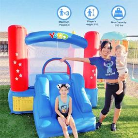 img 3 attached to 🏞️ YARD Indoor Outdoor Bounce-6207: Enhance your Fun Indoors and Outdoors