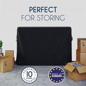 img 2 attached to 🛏️ High Quality Mattress Bag for Moving Crib with Extra Strong Zipper and 4 Handles: Reusable and Durable