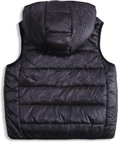 img 2 attached to 🧥 Water-Resistant Sleeveless Lightweight Outwear for Toddler Boys - Jackets & Coats