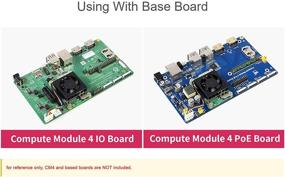 img 1 attached to Комбо с системой охлаждения и тепловыми трубками для Raspberry Pi Compute Module 4 - бесшумное устройство с быстрым отводом тепла.