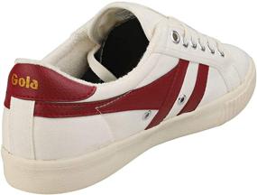 img 3 attached to Stylish Gola Women's Trainers: Off White with Dark Green Athletic Shoes for Women