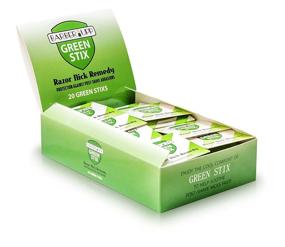 img 3 attached to 🪒 BARBERUPP Styptic Stick Shave Accessories: Green Stix, Bulk 30 Pack - Stop Bleeding from Razor Nicks, Ideal for Men & Women, Sanitary, Great for Barbers or Personal Use