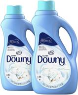 downy ultra liquid fabric softener, cool cotton scent, 120 loads (2-pack) logo