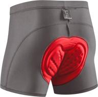 🚴 mucubal men's 3d padded cycling underwear shorts - mtb bike bicycle undershorts логотип