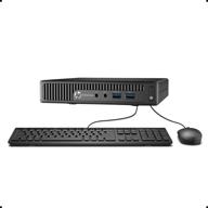 🖥️ hp elitedesk 800 g1 маленький микробашенный пк: intel core i5-4590t, 8 гб озу, 256 гб ssd, wifi, windows 10 pro (обновленный) - лучшая цена и качество логотип