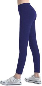 img 2 attached to Winter Trousers Elastic Leggings for Girls in Romastory Clothing