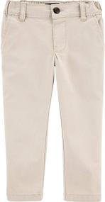 img 2 attached to 👖 Boys Kosh Safari Khaki Uniform Pants - Stylish Clothing for Kids