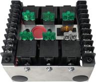 mgi speedware fused relay panel box and 12vdc wiring kit (6 relay) - streamline your electrical system! logo