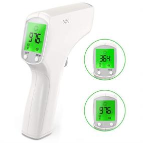 img 4 attached to 🌡️ Instant Infrared Forehead Thermometer: Non Contact 1s Fast Reading with Fever Alarm, LCD Display, Memory Scanner for Adults & Babies