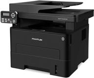 🖨️ pantum m7102dn all-in-one laser printer scanner copier with adf, auto duplex printing, ethernet and usb connectivity - black and white monochrome logo