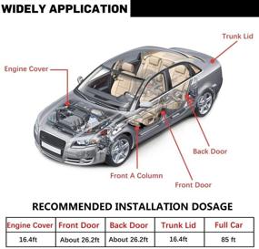 img 3 attached to Linkhood Universal Stripping Automotive Insulation