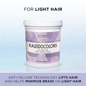 img 2 attached to Профессиональное осветление волос Clairol Kaleidocolors с подсветкой для тонирования: достигните потрясающего цветового преобразования.