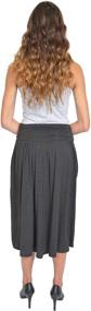 img 1 attached to 👗 Women's Pocket X Large Stretch Comfort Apparel and Skirts