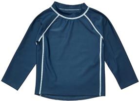 img 3 attached to 🏊 Leveret Sleeve Guard Rashguard: Perfect Toddler Boys' Swim Clothing