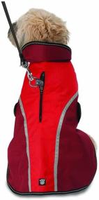 img 1 attached to 🐶 Optimized for SEO: PetRageous Calgary Red Dog Coat