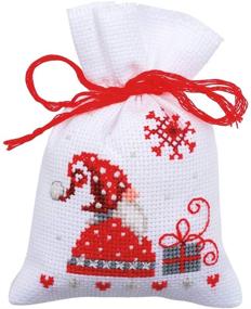 img 2 attached to Vervaco Christmas Gnomes Counted Cross Stitch Needlework