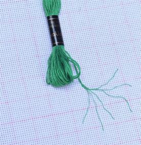 img 1 attached to 122 мотка вышивальной нити для крестиков, ручной вышивки и струнного искусства - нить для браслетов дружбы