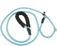 🐾 premium 6.5 ft heavy duty anti-choking dog rope leash: reflective threads, padded anti-slip handle for large dogs - ideal for walking, running & pet training логотип
