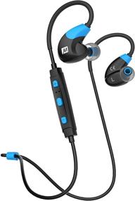 img 4 attached to 🎧 MEE audio X7 Синие спортивные наушники внутриканального типа: Беспроводные Bluetooth наушники стереозвука для активного образа жизни (EP-X7-BLBK-MEE)