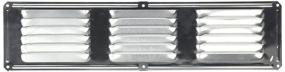 img 1 attached to 🌬️ 84126 Aluminum UNDREVE Vent – 16x4 inches – Improving Air Ventilation