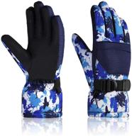 warm and waterproof: momoon gloves - perfect winter accessories for boys to safeguard screens in cold weather logo