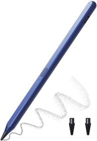 img 4 attached to MoKo Stylus Pencil with Palm Rejection - Compatible with iPad Mini 6th Generation, iPad 8th Gen/9th Gen 2021, iPad Pro 11/12.9 Inch (2018-2021), iPad Air 4th, iPad 6/7th - Blue