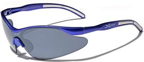 img 4 attached to 🕶️ Sports Sunglasses for Boys Age 4-12: Half Frame Design for Cycling, Baseball, Running